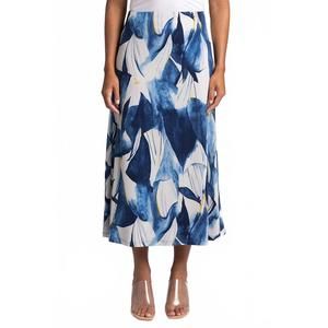 NEW SYMPLI a-line skirt in watery reflections